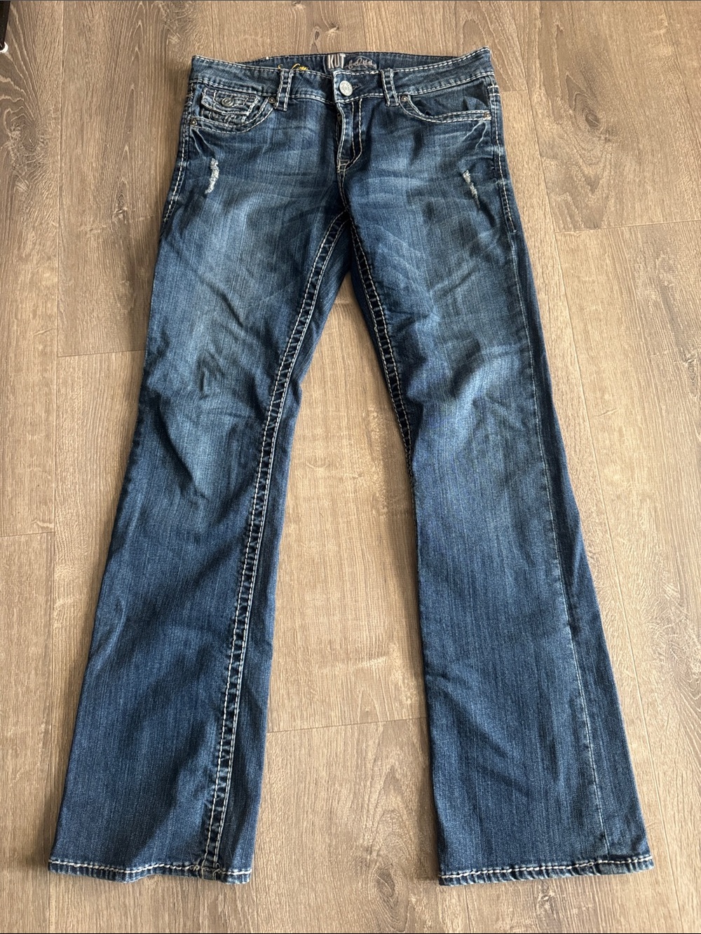 Kut from the Kloth Women’s So Low Bootcut Jeans